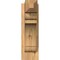 Ekena Millwork Olympic Craftsman Smooth Outlooker, Western Red Cedar, 5 1/2"W x 14"D x 18"H OUT06X14X18OLY04SWR - alternate 4